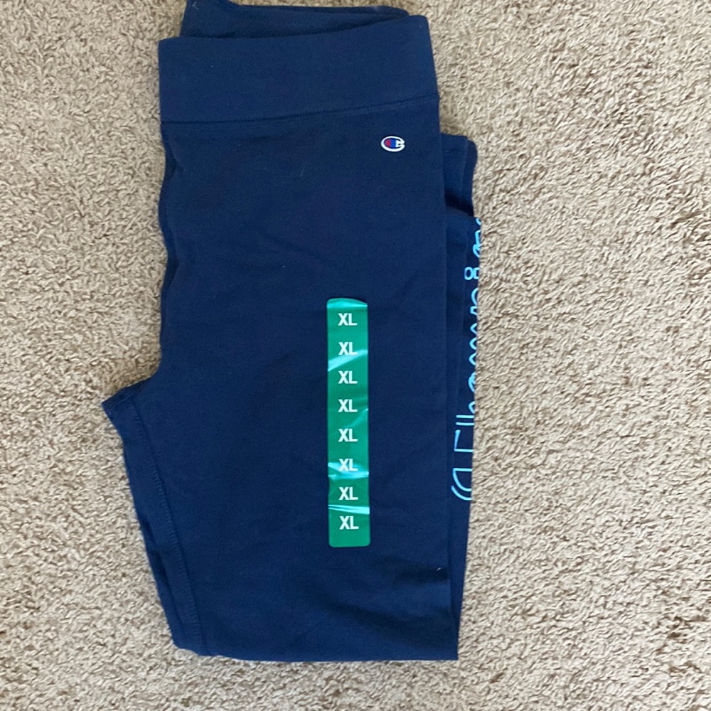 Navy blue champion leggings